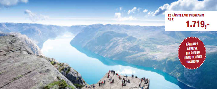 Rundreise Fjord&Fjelle Autorundreise Fjord&Fjelle